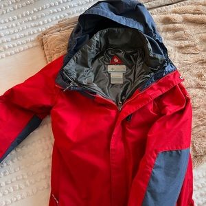 Boy’s Columbia Winter jacket, insulated. Size 10/12. Gently worn